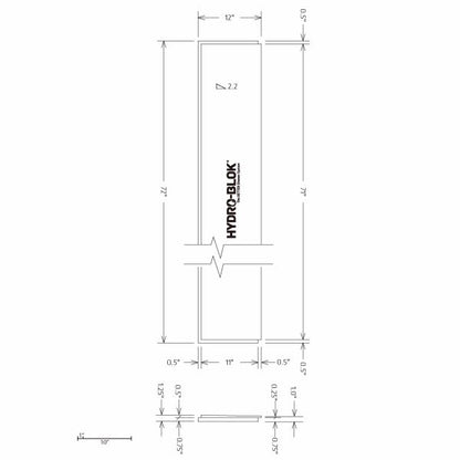 Hydro-Blok Low-Profile Shower Pan